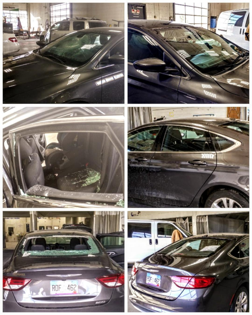 Auto Body Glass Repairs Denver Heart's Auto Glass